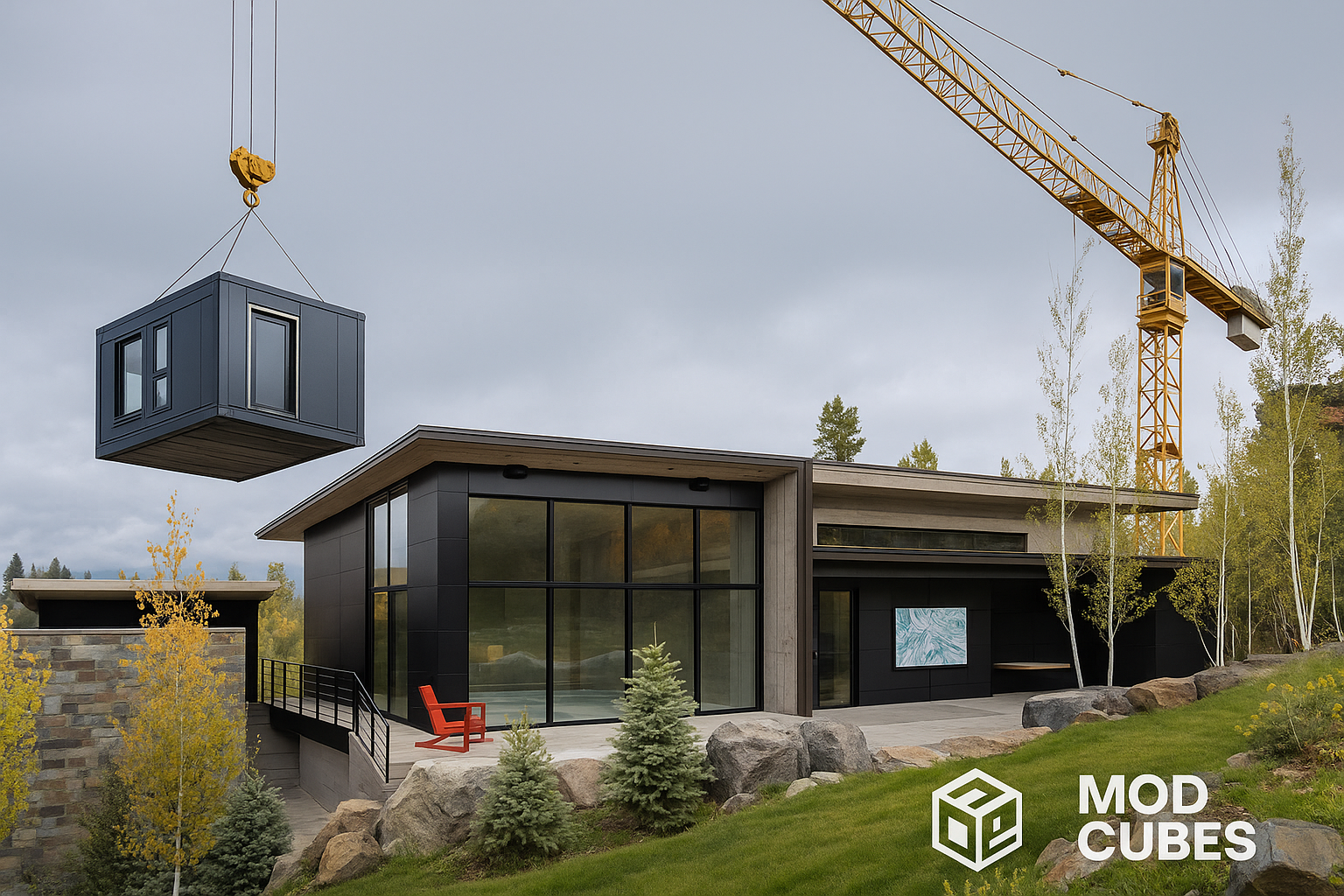 Mod Cubes Residential Building