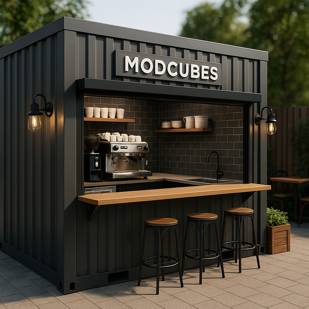 Mod Cubes Cafe Stand