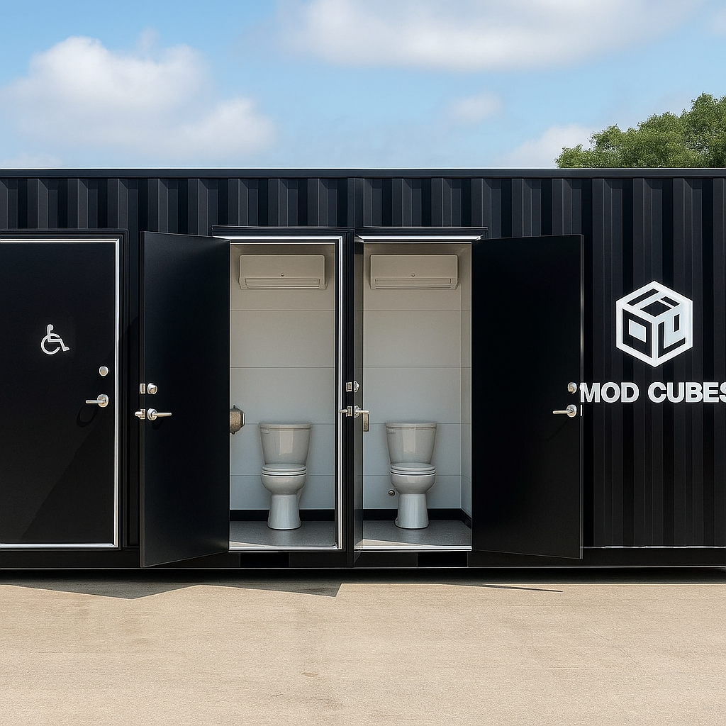 Mod Cubes Restrooms