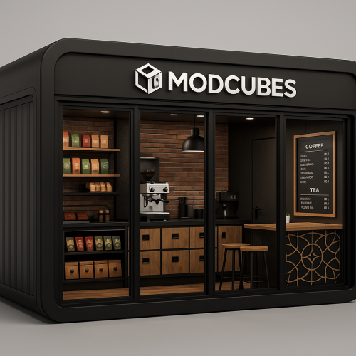 Mod Cubes Coffee Kiosk