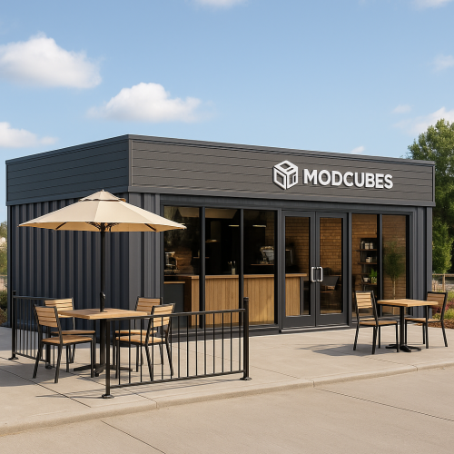 Mod Cubes restaurant build